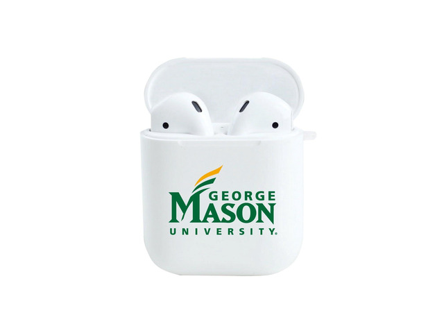 AirPods Case, George Mason University AirPods/White (TPU)