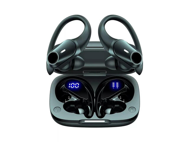 for Sony Xperia Pro-I Wireless Earbuds Headphones with Charging Case & Dual Power Display Over-Ear Waterproof Earphones with Earhook Headset with...