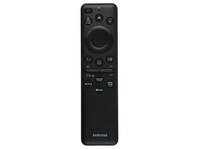 Replacement Voice Remote Control fit for Samsung Part BN59-01480U Solar Cell Powered with Netflix, Prime Video & YouTube Shortcut Buttons