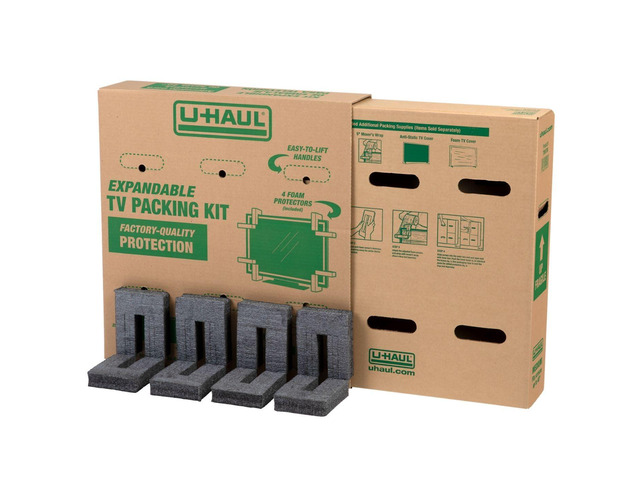 Heavy-Duty Expandable TV Moving Box - Medium (Under 40')