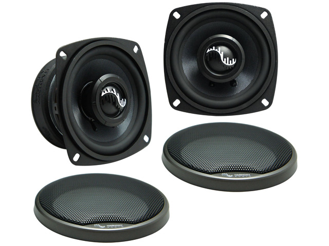 4' Coaxial Car Speakers - 4 Inch Carbon 170W Pair crisp full range sound for dash or door openings, easy drop in replacement upgrade for factory...