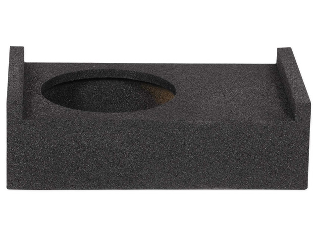 RQT10 10' Bedliner Sprayed Shallow Sealed Car/Truck Sub Box Enclosure