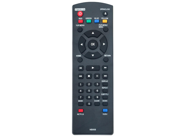 NB958 Replace Remote Control for Magnavox Blu-ray Player MBP5210/F7 MBP5220F/F7