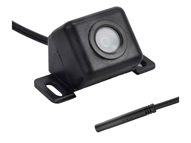 Backup Camera HD Rear View License Plate Night Vision Waterproof Compatible with Clarion Dual Boss Jensen Stinger Podofo Soundstream Eonon...