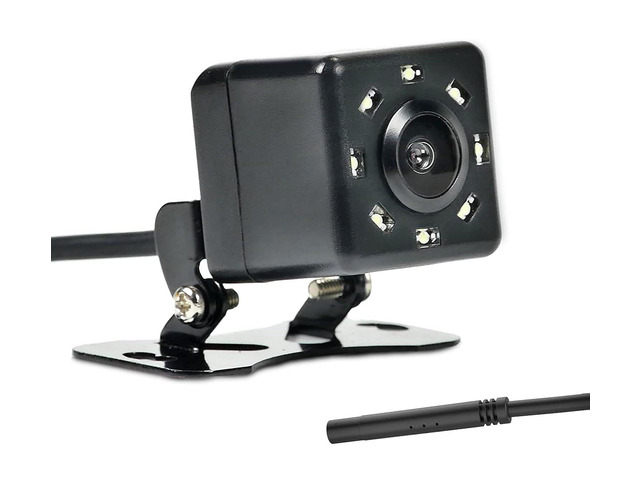 Backup Camera HD Rear View License Plate Night Vision Waterproof Compatible with Clarion Dual Boss Jensen Stinger Podofo Soundstream Eonon...