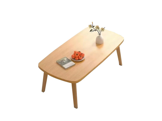 31.5' Large Folding Floor Desk for Sitting on Floor, Small Collapsible Coffee Table for Small Spaces, No Assembly Portable Laptop Desk for Bed,...