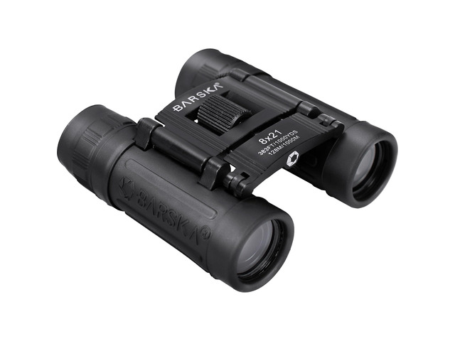 8x21 Lucid View Compact Binoculars with Roof Prisms, Fully Coated Optics, Center Focus, Rubber Armor Grip Lightweight for Hiking, Bird Watching,...