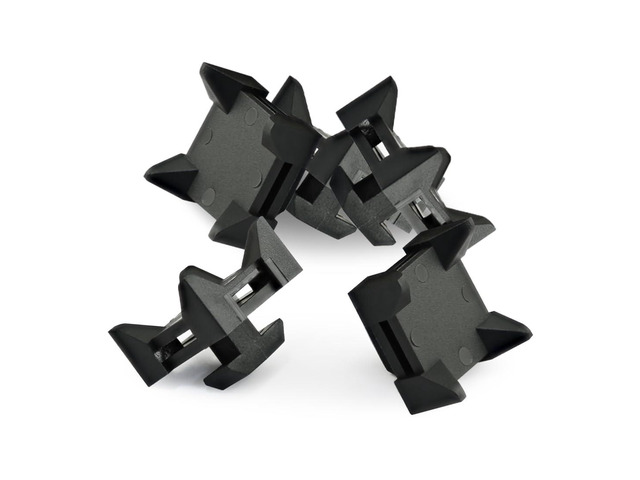 8020, 12314, 10 and 25 Series Nylon Cable Zip Tie Mounting Block Cable Tie Mount for Wire Management (5 Pack)
