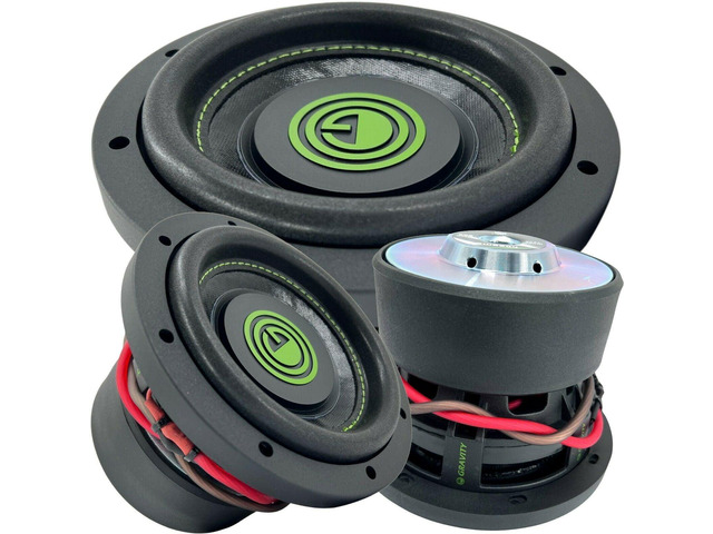 1x 6.5 Inch 600 Watt Car Audio Subwoofer w/ 4 Ohm DVC 6.5' Sub Single - Feature Dual Voice Coil, Thick Magnet, Design for Car, ATV, Van, High...