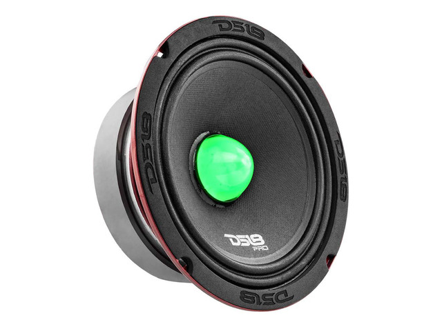 PRO-X6.4BMRGB Loudspeaker with RGB Light Bullet - 6.5', Midrange, 500W Max, 250W RMS, 4 Ohms - Premium Quality Audio Door Speakers for Car or Truck...
