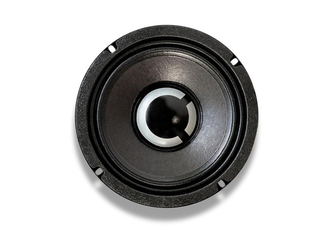 Americano 6A200M-4, 6.5 Midrange Speaker 4 Ohm, 200W Car Audio Driver, 1.5 Voice Coil, Vented Steel Basket, Water & UV Resistant Cone, Pro Audio...