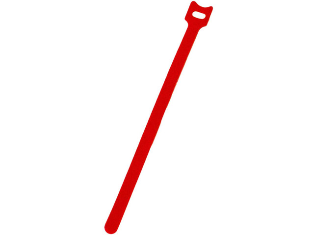 9.5 Inch Hook and Loop Reusable Strap Cable Cord Wire Ties 50 Pack Red