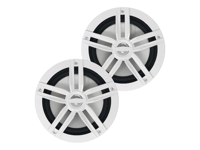 EnrockMarine EM265W Pair 2-Way 180-watt (180W) High-Performance Water-Resistant Loudspeaker, 6.5', White