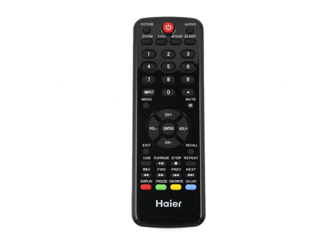 New HTR-D09B Remote Compatible for Haier TV LE22D3380 LE22D3380A LE24C3320A LE46D2380A