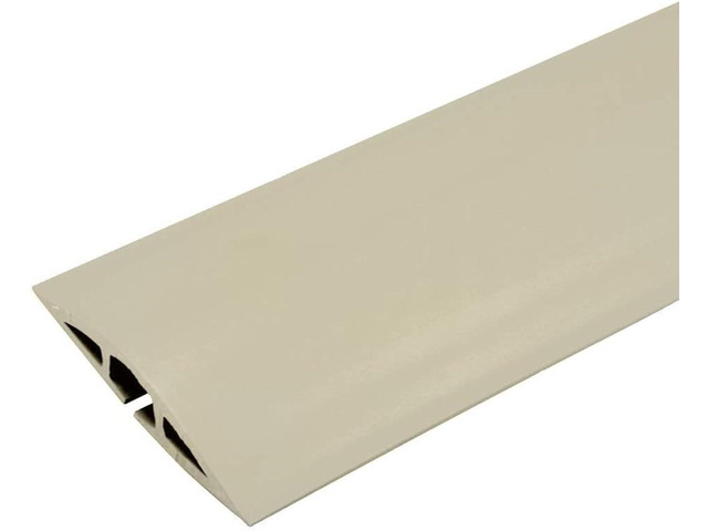 Legrand Wiremold Cord Cover, Ivory Cable Concealer Kit for Wall-Mounted TV, 15 ft Cord Management Channel to Hide Cables and Wires, CDI-5