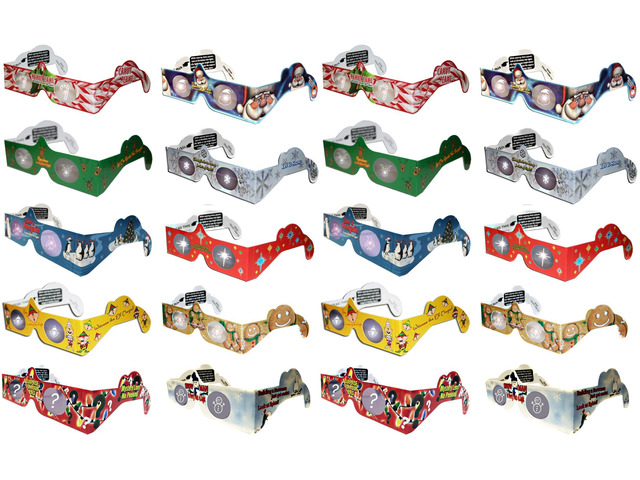 20 PAIRS 3D Christmas Glasses HolidayEyes(tm) & NEW YEAR XMAS