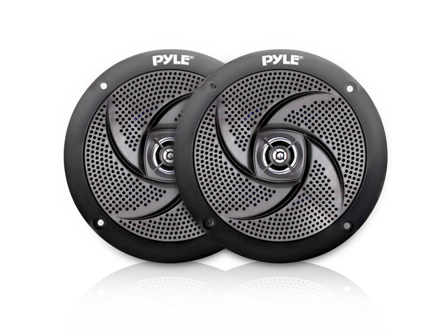 Low-Profile Waterproof Marine Speakers - 100W 4 Inch 2 Way 1 Pair Slim Style Waterproof and Weather Resistant Outdoor Audio Stereo Sound System,...