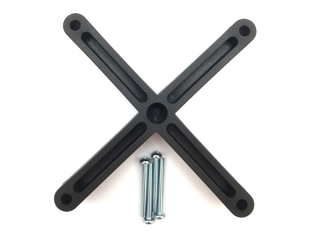 International 1' Spacer VESA100x100mm Hole Pattern for Polymer or Steel RV TV Brackets Adds Space for Plugs & Cables for TV or Monitor