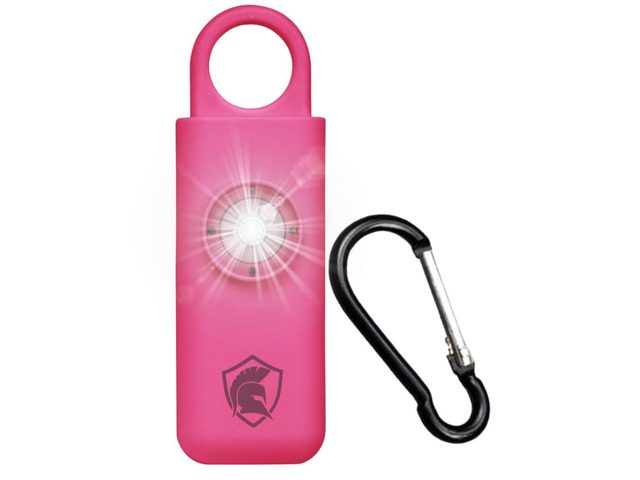 The Original Personal Safety Alarm for Women - Loud Siren, Strobe Light and Key Chain 2.0 Version (Hot Pink)