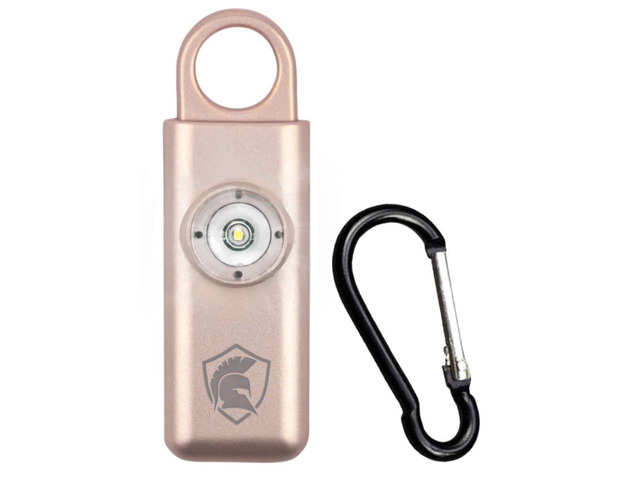 The Original Personal Safety Alarm for Women - Loud Siren, Strobe Light and Key Chain 2.0 Version (Rose Gold)
