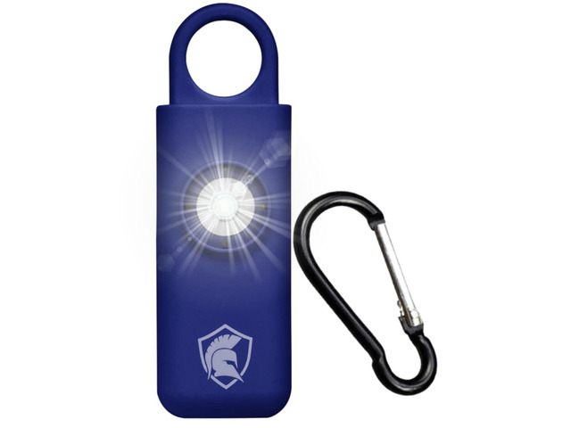 The Original Personal Safety Alarm for Women - Loud Siren, Strobe Light and Key Chain 2.0 Version (Navy Blue)