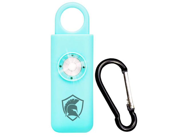 The Original Personal Safety Alarm for Women - Loud Siren, Strobe Light and Key Chain 2.0 Version (Aqua)