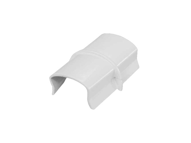 Coupling Connector Joint for Half Round Cord Hider, Outdoor Cable Cover Cable Raceway with Adhesive Back 1.2in W x 0.50in H