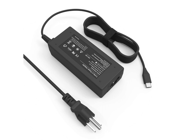 USB C Chrome Laptop Charger 45W fits for Lenovo Chromebook Flex 5 Flex 3 Power Cord for Lenovo Chromebook C330 100e 300e 500e C340-11 C340 S340,...