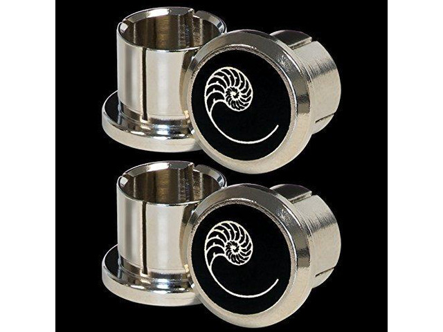 AUDIO Noise dust Stopper Protective RCA Caps cover plugs. Shield and protects against unwanted Noise and RF, EMI interference (4 Pieces)