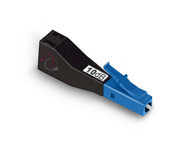 LC Fiber Attenuator 10dB M/F LC/UPC Singlemode Fixed 10dB Simplex Fiber Attenuator dB Options: 5dB 10dB 15dB 20dB m/f smf lc - UPC...