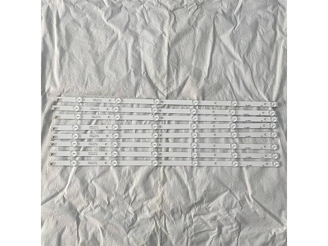10pcs LED Backlight Strips for Vizio V556-G1 M557-G0 IC-B-AOAG55DA39R IC-B-AOAG55DA39L IC-A-AOAG55DA81 TPT550U1-QVN05.U