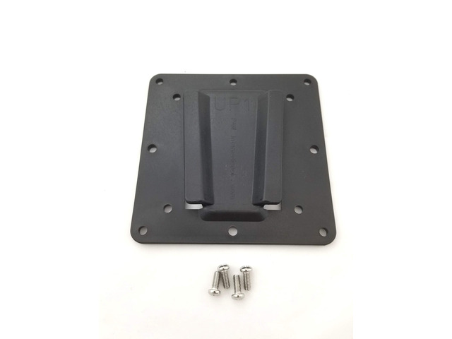 International 75x75mm & 100x100mm Black Polymer (Plastic) RV TV Bracket Polymer Wall Mount Sold Separately Max. 30# TV Weight