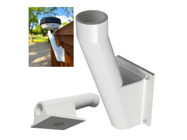RTK Antenna Wall Mount for Mammotion Luba 2 & Yuka - Heavy-Duty Outdoor Bracket for Optimal Signal