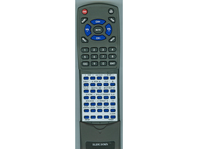 Replacement Remote for Pioneer VXX1244, CU-CLD015, CLD3070