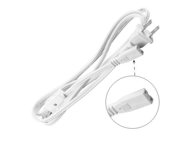 SP-PCSW Accessory - 72' 2-Wire Power Cord and Plug with Switch, White Finish