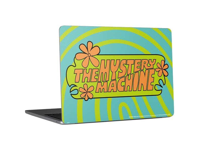 Decal Laptop Skin Compatible with MacBook Air 13in M4 (2025) - Officially Licensed Scooby Doo The Mystery Machine Design