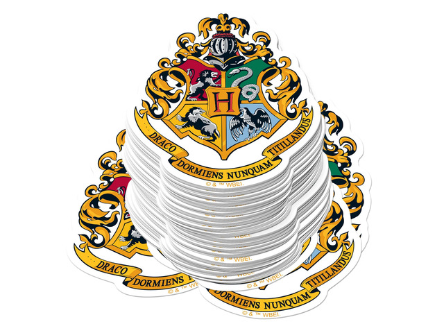 Harry Potter Hogwarts Crest Theme 150 Vinyl Stickers Waterproof Die-Cut Car