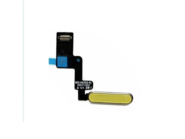 Replacement for iPad 10 2022 (10th Generation) Power Button Flex Cable for iPad 10th Gen 10.9 Inch A2696 A2757 A2777 USA (Yellow)