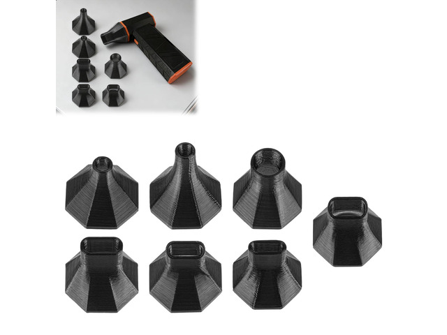 Electric Air Duster Nozzle Kit for WOLFBOX MF50 Concentrated Airflow for Efficient Cleaning Enhanced Reach & Precision