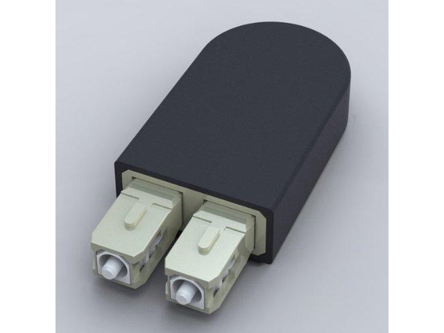 SC Fiber Optic Multimode 50/125 Loopback Adapter