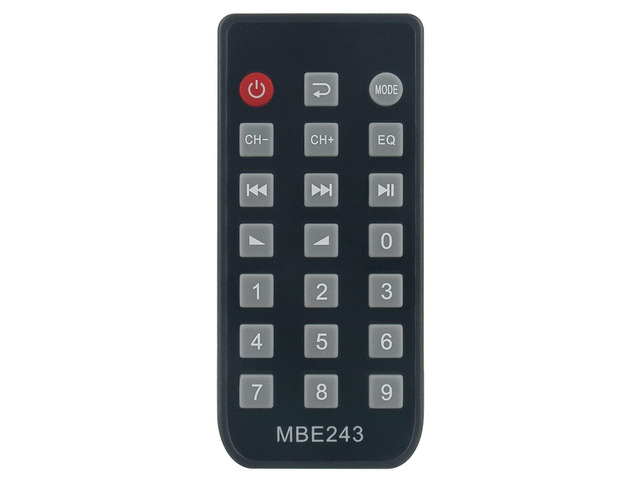Replacement Remote Control Controller for Pyle PDA29BU.6, PTA42BT, PTA62BT.5 Home Audio Amplifier System