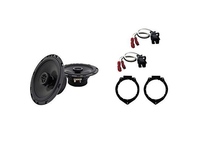 Fits Hummer H3 2006-2010 Speakers 6.5 300W Front Door Upgrade Includes mounting adapter, direct factory replacement package, easy plug-in...