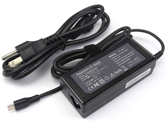 65W 45W Type C USB C Adapter Charger for Samsung Galaxy Book4 360 NP750QGK, NP750QGK-KG3US; NP754QGK, NP754QGK-KS2US