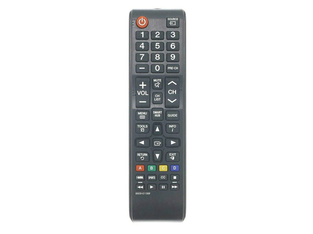 Replacement TV Remote Control Controller for Samsung LH55BETHLGFXGO BE55T-H 55', LH65BETHLGFXGO BE65T-H 65' 4K PRO TV