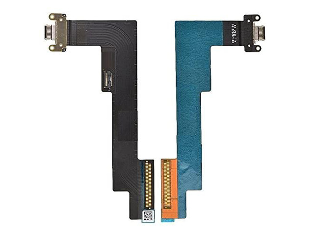 OEM Replacement for iPad Air 4 A2316/iPad Air 5 A2588 Charging Port USB Charger Dock Connector Flex Cable (WiFi Version) USA (Black)