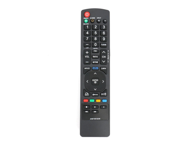 AKB72915239 TV Remote Control for LG TV in Living Rooms or Rooms Replacement Models AKB72915267, Replacement Remote Compatible Models 22LV2500...