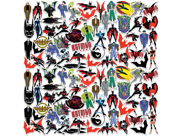Batman Beyond 200 Vinyl Stickers Waterproof Die-Cut Decals Laptop Scrapbook