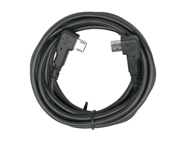 6 Foot Replacement Cable for the SiriusXM Satellite Radio Roady BT Display Unit with 2 Right Angle Connectors on Each End (Cable Only)