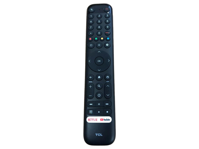OEM Replacement Google Remote Control fits for All TCL Google TV LED QLED 4K UHD Smart TV with 2 Shortcut Buttons Netflix and Prime Video Buttons -...