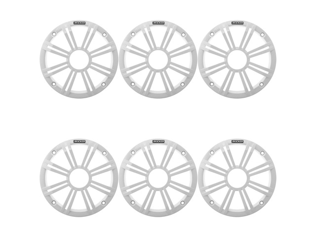 (6 OEM 6.5' White Grill Upfittings Popular with Veranda, Godfrey, Bennington Boats